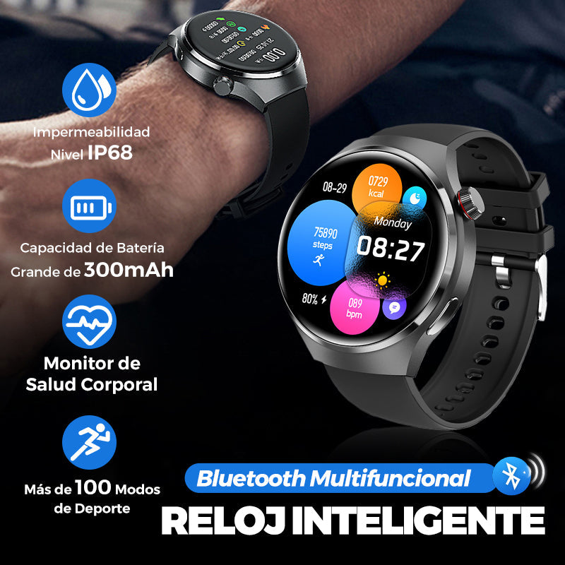 Reloj Deportivo Inteligente Bluetooth - Watch 4 Pro