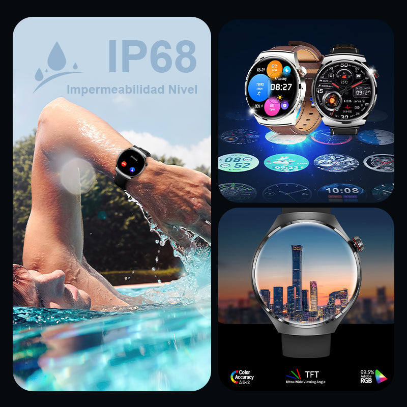 Reloj Deportivo Inteligente Bluetooth - Watch 4 Pro