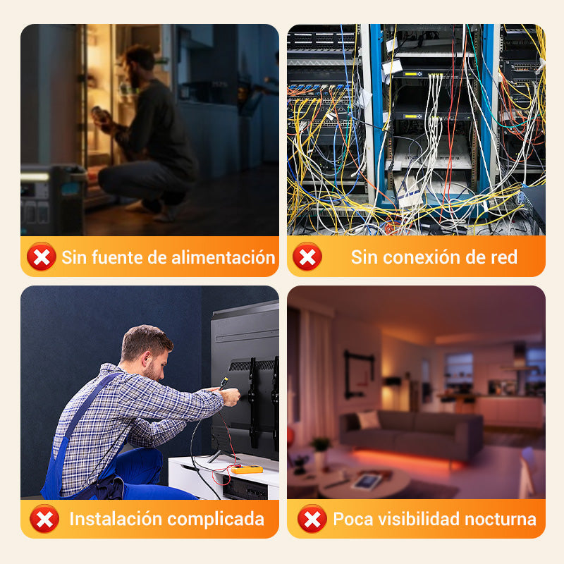 Mini Cámara de Seguridad HD Inteligente con Visión Nocturna