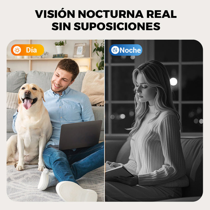 Mini Cámara de Seguridad HD Inteligente con Visión Nocturna