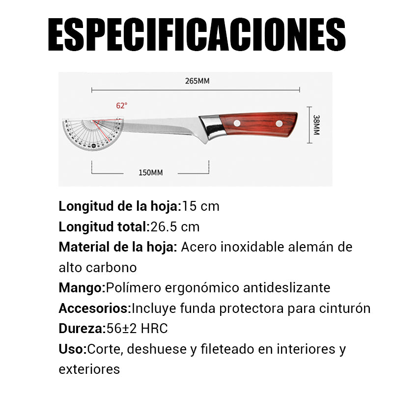 Cuchillo recomendado por un chef Michelin - Cuchillo japonés premium